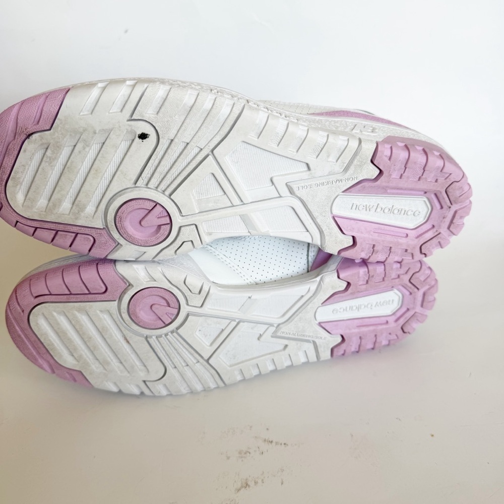 New Balance White and Light Pink 550 Sneakers brand new collection - Picture 6 of 7